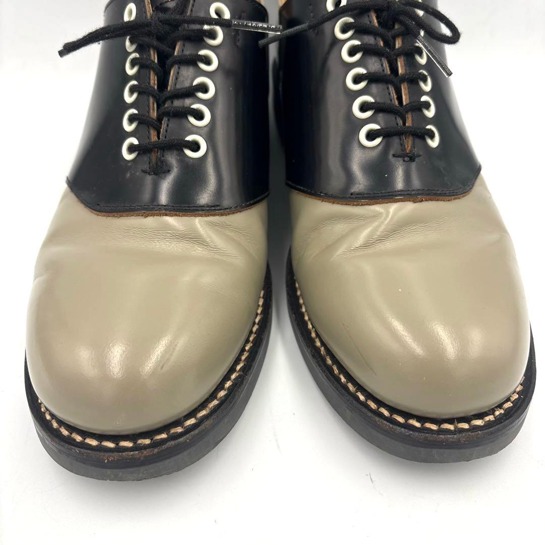 リーガル REGAL サドルシューズ【25cm】ブラック グレー2051