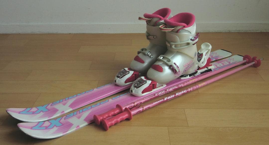 ■■11月限定■送料無料■XERES■子供用スキーセット■110/21■WAX■