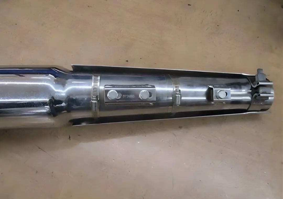 バンスアンドハインズ　2in1マフラー ダイナ 12〜17年