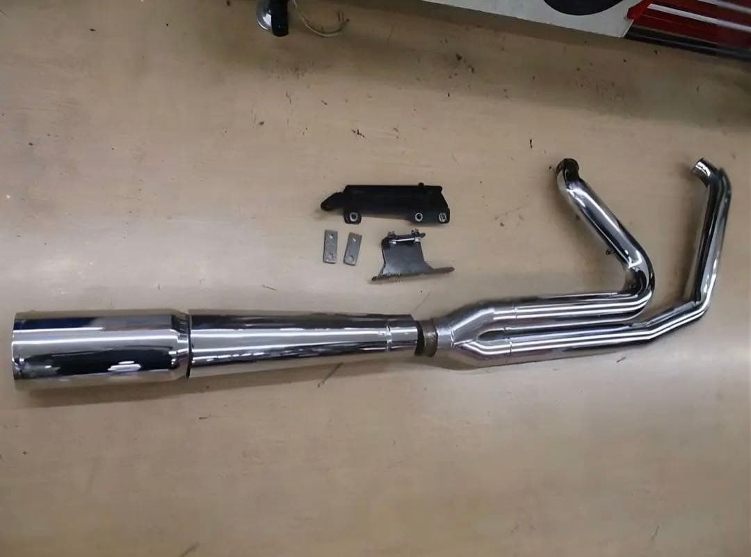 バンスアンドハインズ　2in1マフラー ダイナ 12〜17年