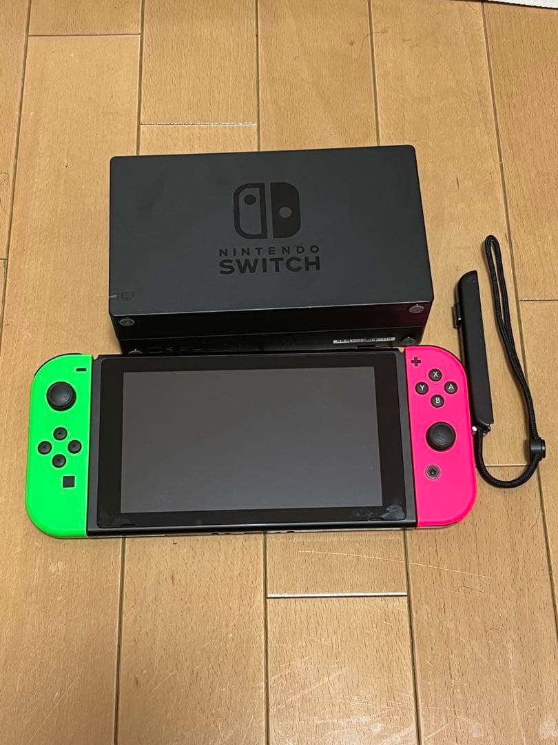 switch本体　クレードル　コントローラー用ストラップ　動作確認済み