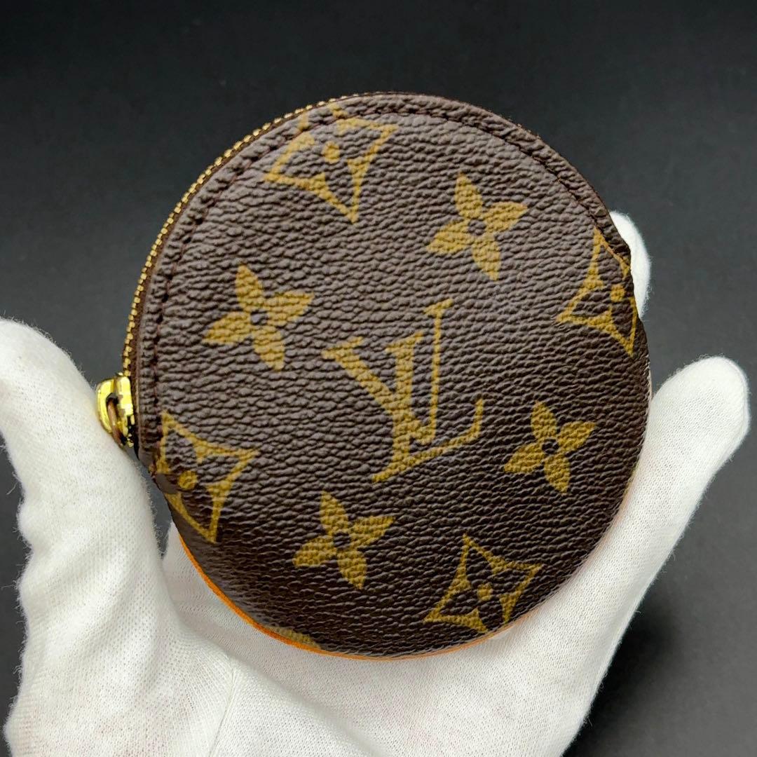 特上美品★ルイヴィトン モノグラム ポルト モネ ロン ケース 小銭入れ