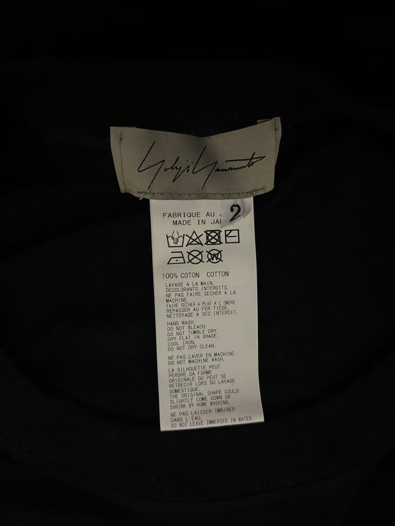 Yohji yamamoto pour homme 長袖Tシャツ　2枚セット