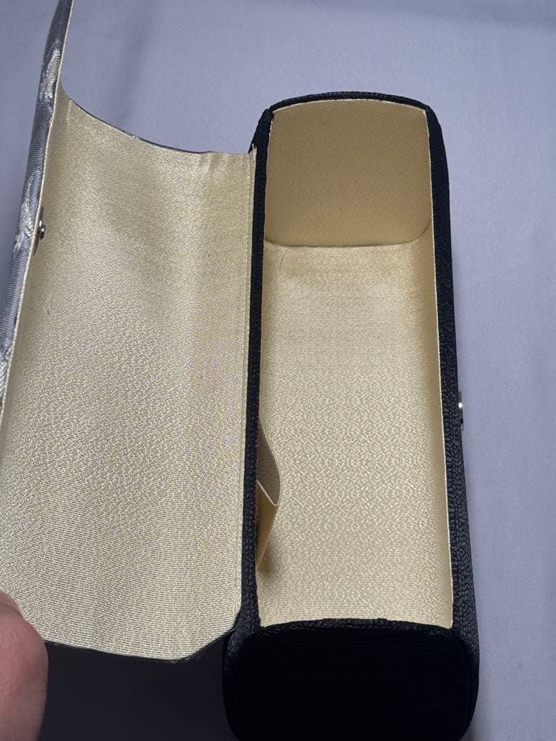 [極美品] 和装バッグ　利休バッグ　ハンドバッグ　黒　市松　兎　略礼装　洒落着