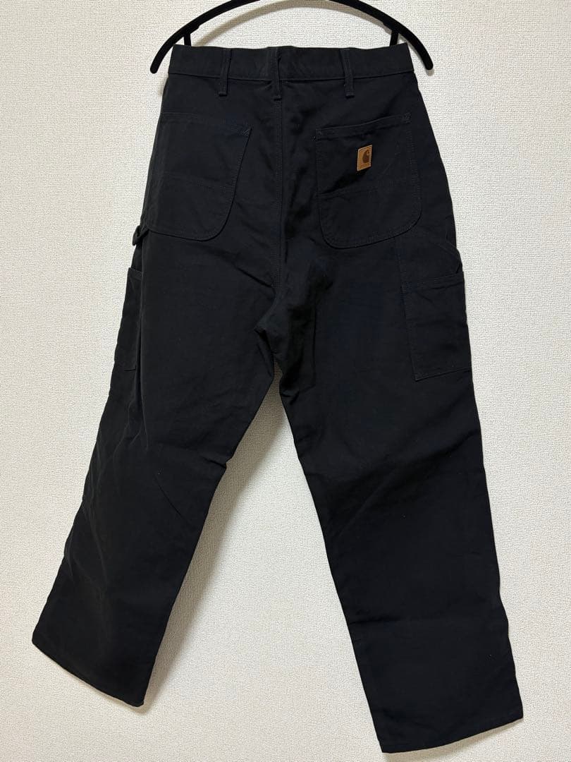 カーハート　ペインターパンツ　黒　ダック生地
