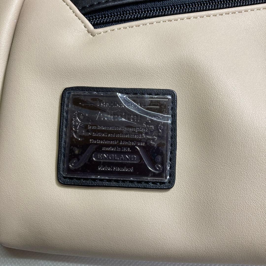 Lexus ✖︎admiralボストンバック合成皮革 バッグ ベージュ/ブラック