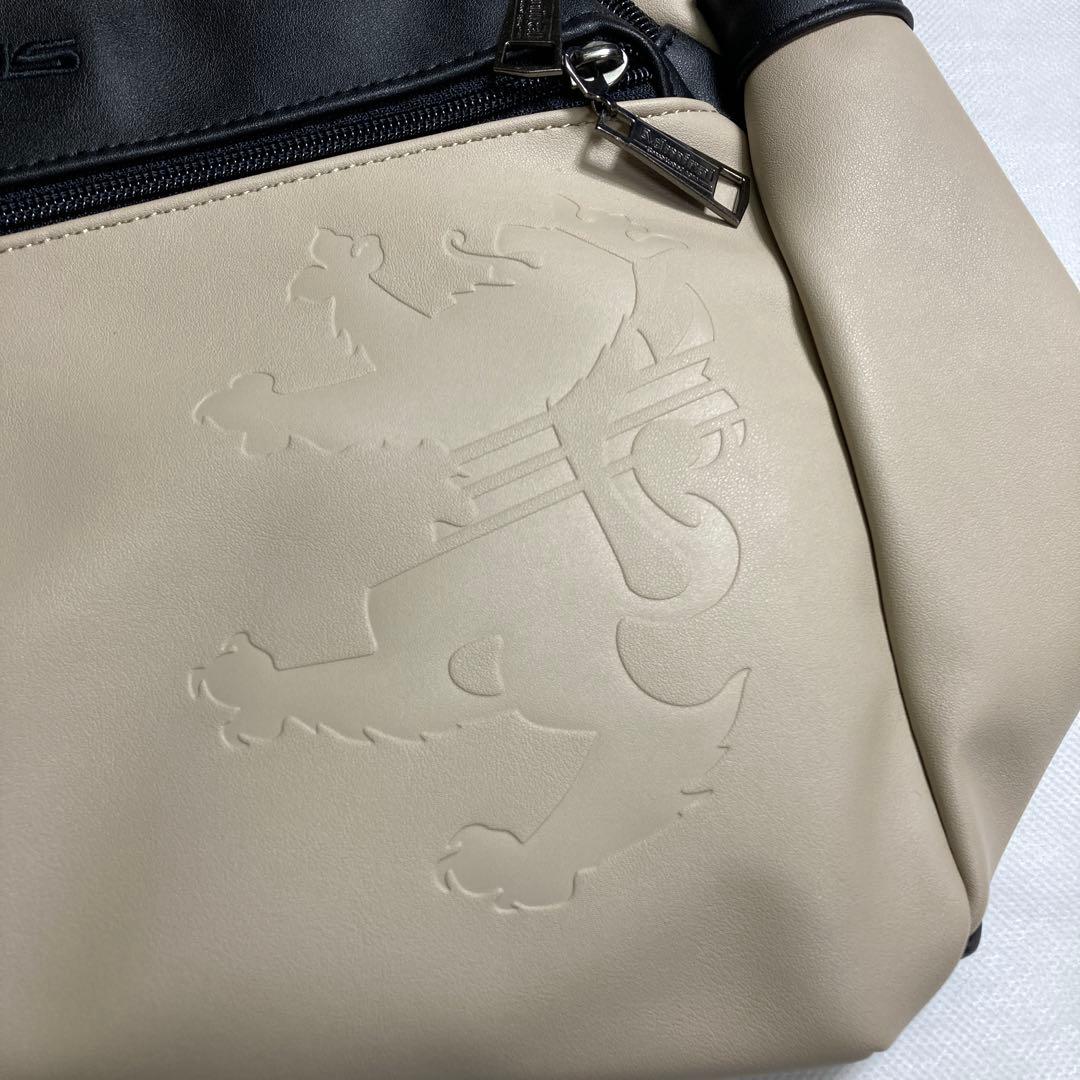 Lexus ✖︎admiralボストンバック合成皮革 バッグ ベージュ/ブラック