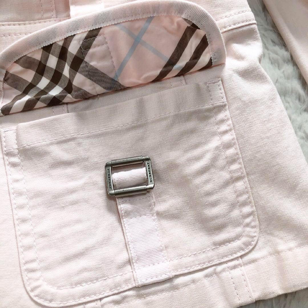 未使用*BURBERRY*バーバリーロンドン デニムジャケット ノバチェック38