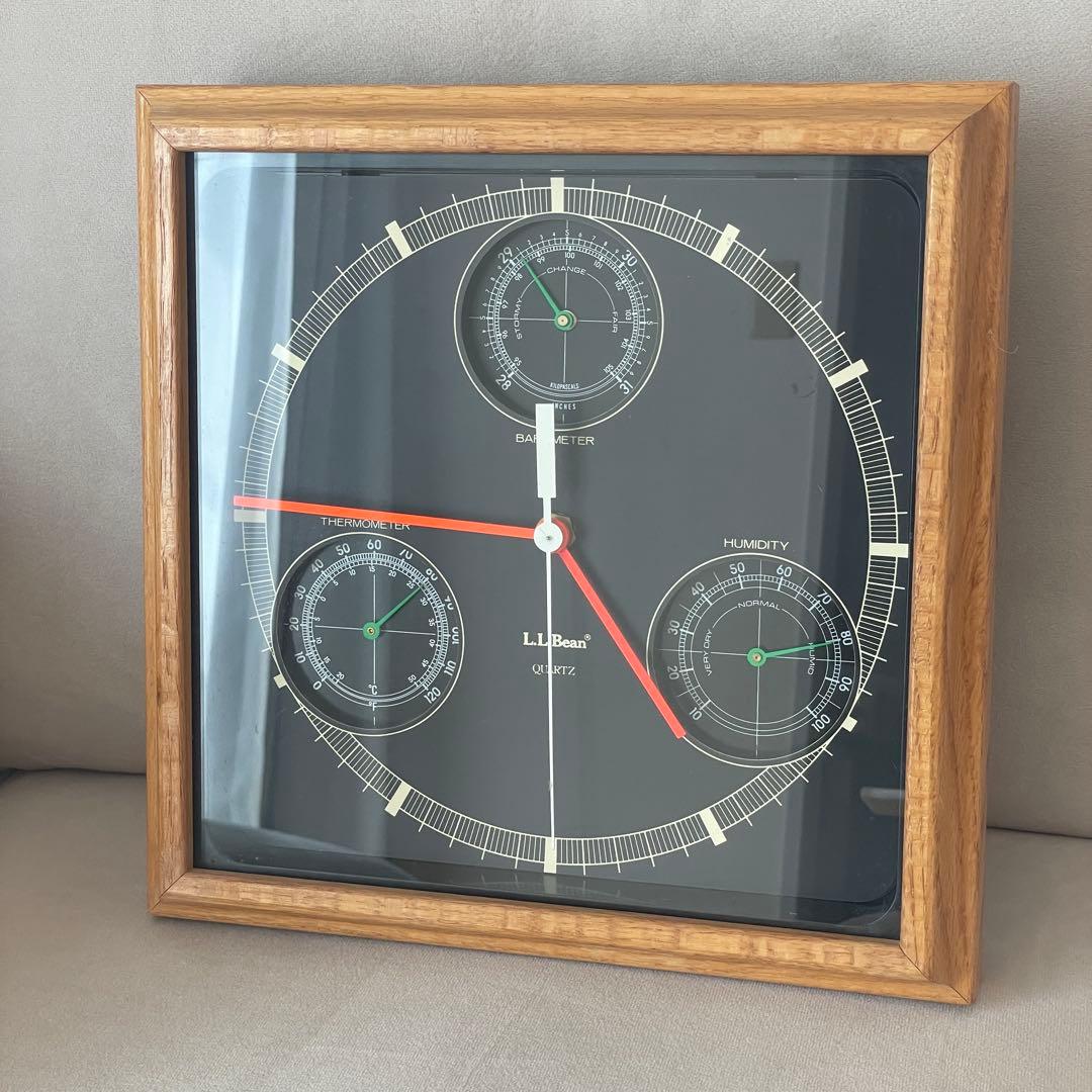エルエルビーン サンビーム ウェザーステーション クロック L.L.Bean