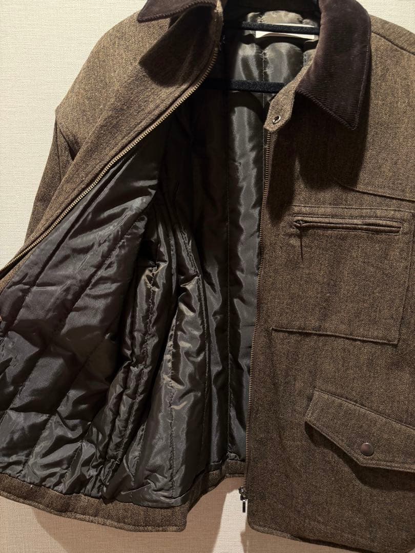 black by moussy ブラウン ジャケット