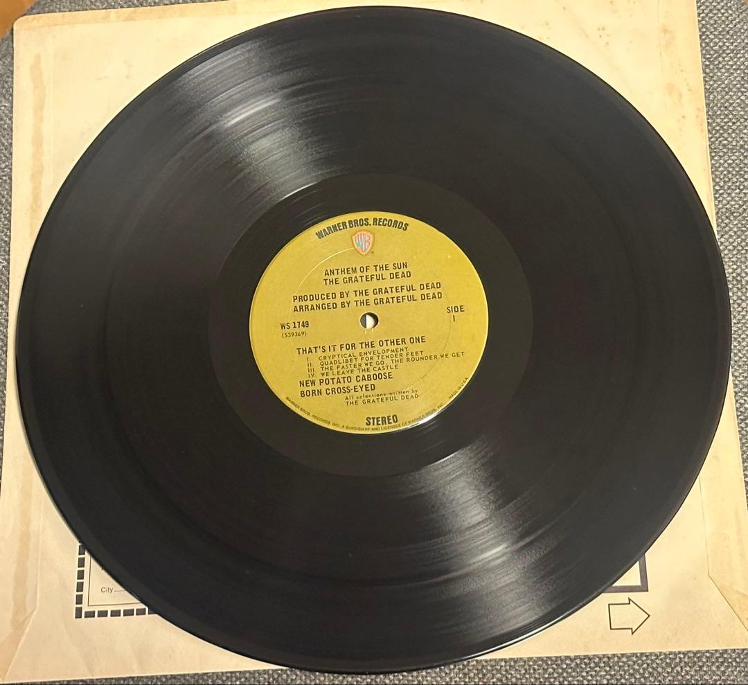 Grateful Dead Anthem of the Sun USオリジナル盤