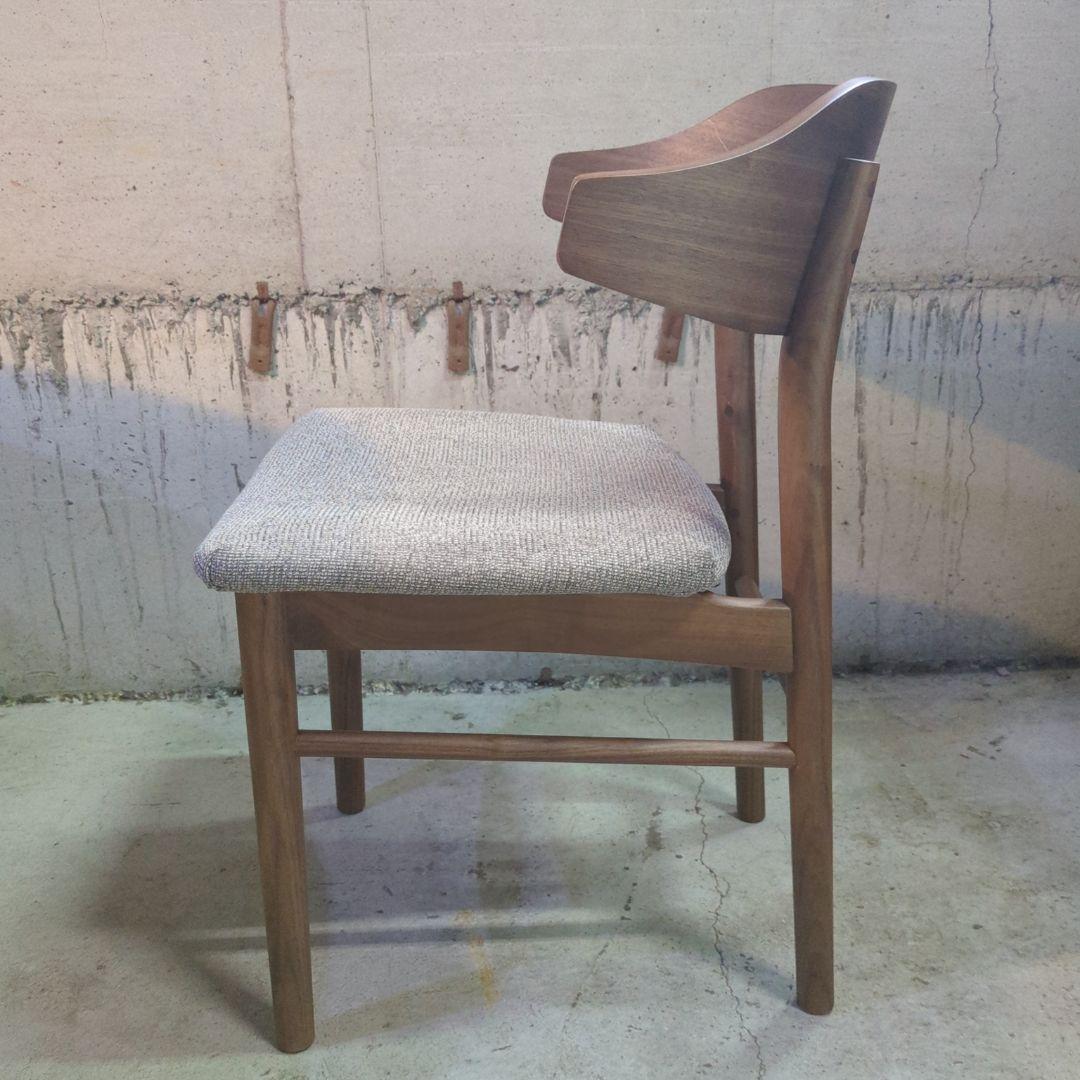 unico TALVI(タルヴィ) チェア ウォールナット ※ベージュカバー付き