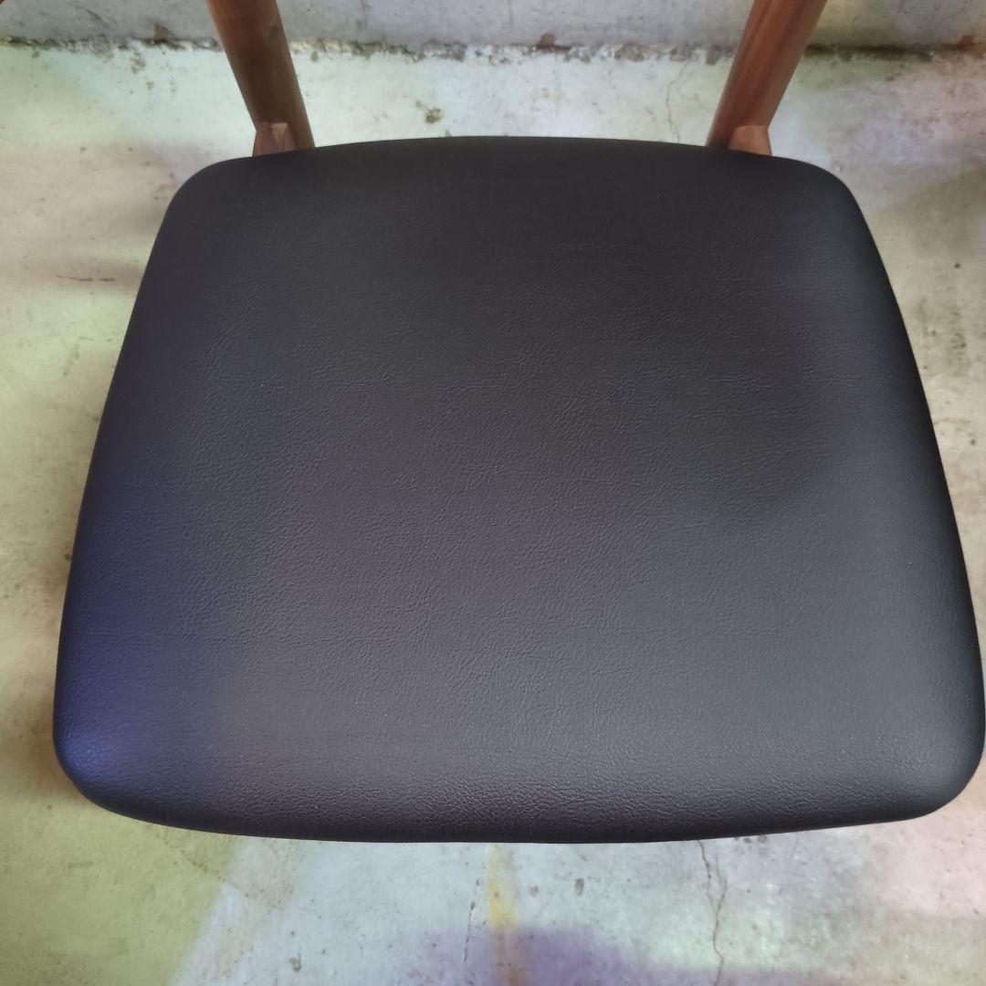 unico TALVI(タルヴィ) チェア ウォールナット ※ベージュカバー付き