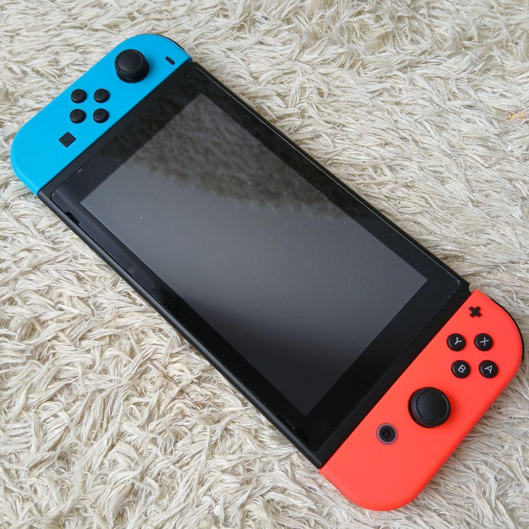 動作ok　Nintendo Switch 本体 青/赤　HAD-S-KABAA