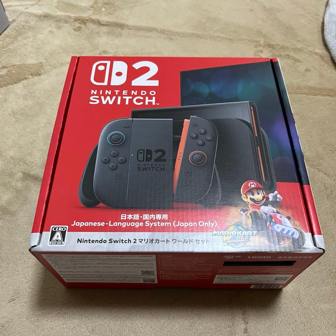 Switch2 マリオカートワールドセット　新品未開封
