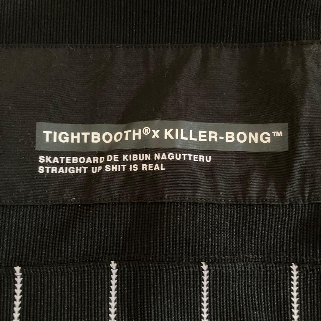 TIGHTBOOTH x KILLER-BONG ストライプ長袖ウェア XL