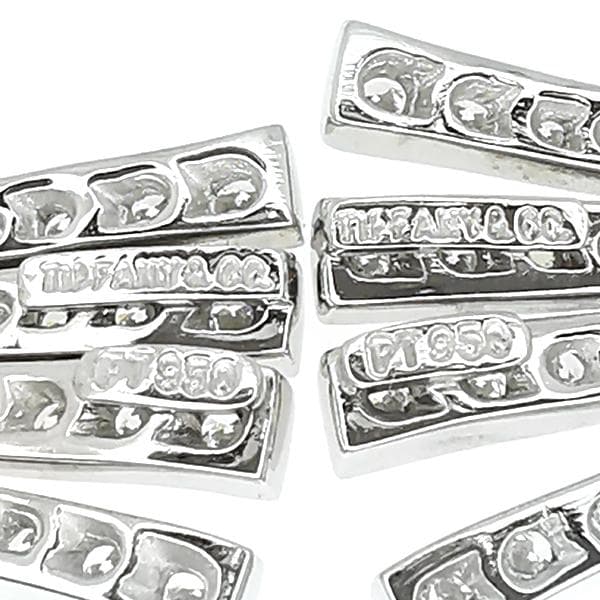 ティファニー Pt ダイヤ ピアス TIFFANY