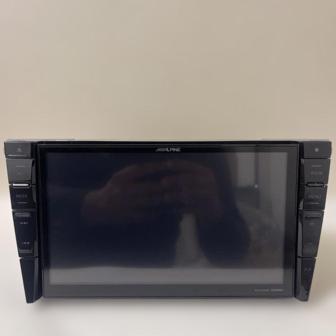 アルパインカーナビゲーションシステム EX009V /9インチの大型ディスプレイ