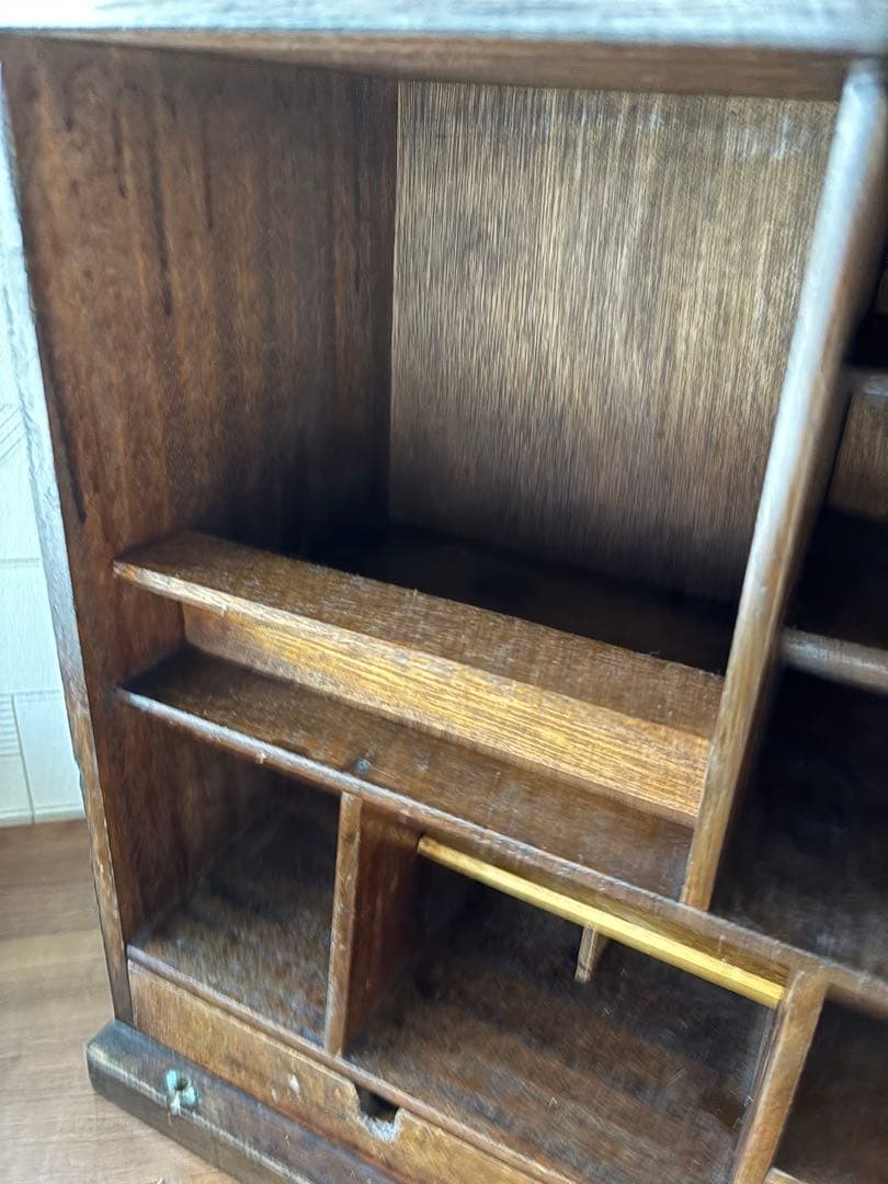 な*な様 古道具　アンティーク　卓上　ガラスキャビネット