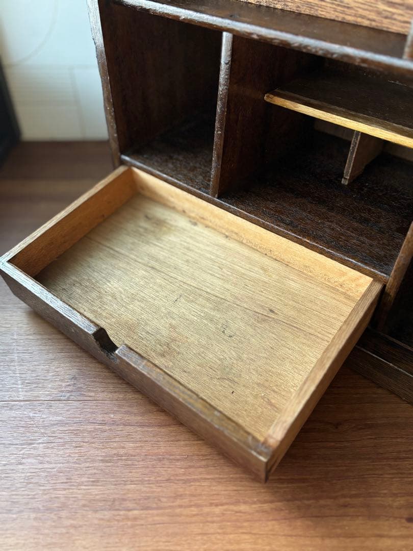 な*な様 古道具　アンティーク　卓上　ガラスキャビネット