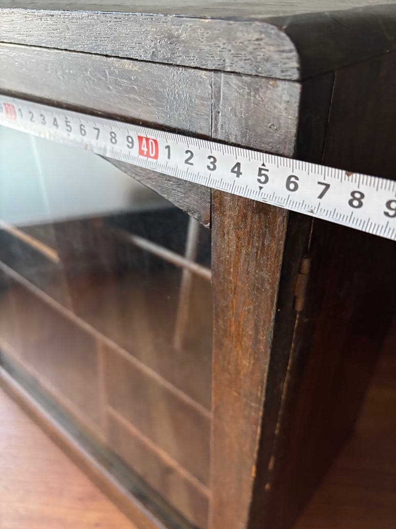 な*な様 古道具　アンティーク　卓上　ガラスキャビネット