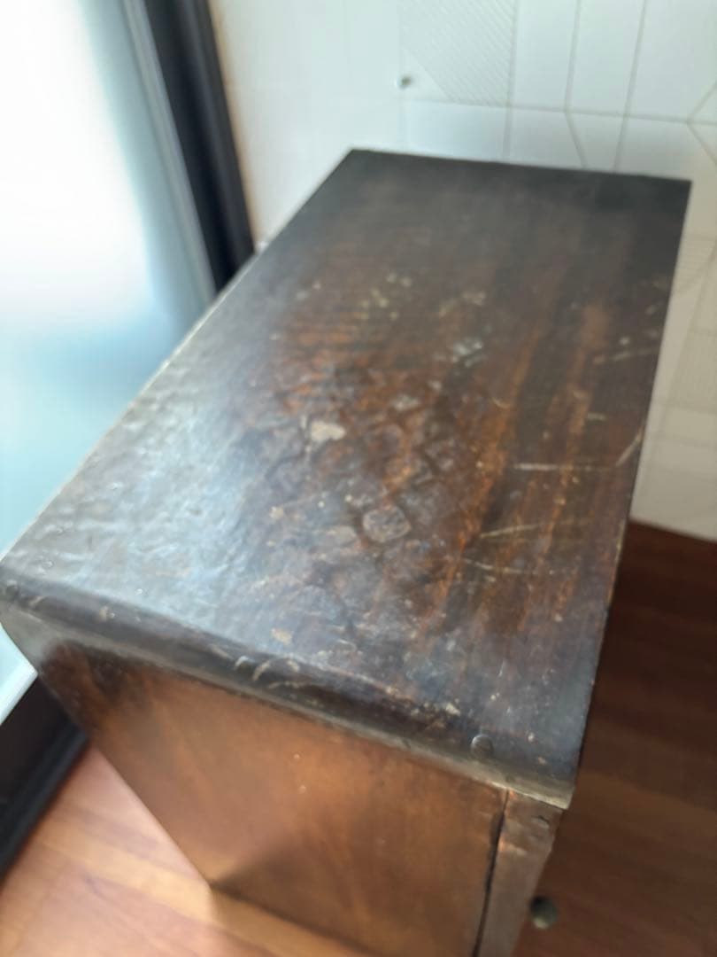 な*な様 古道具　アンティーク　卓上　ガラスキャビネット