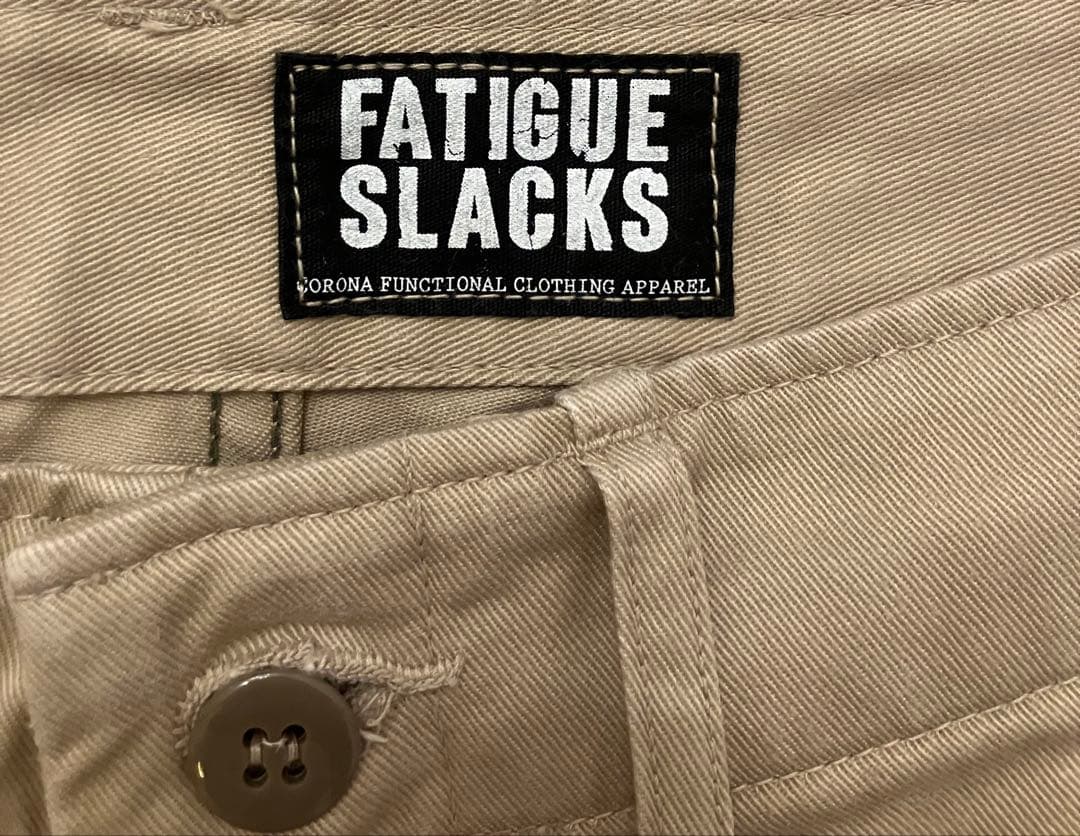 ファティーグスラックス　the corona utility チノパン　L