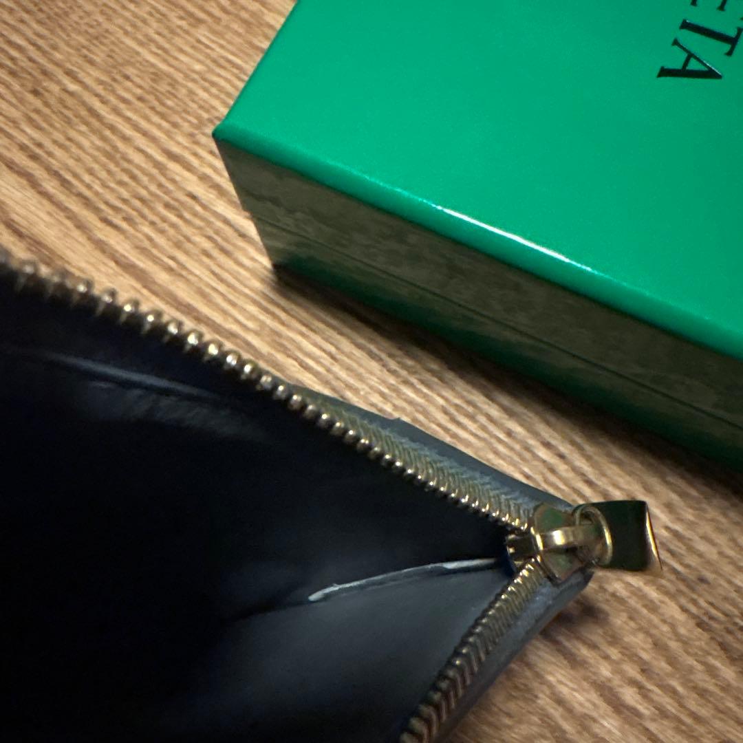 ボッテガヴェネタ　カセットスモール二つ折りウォレット　サンダー