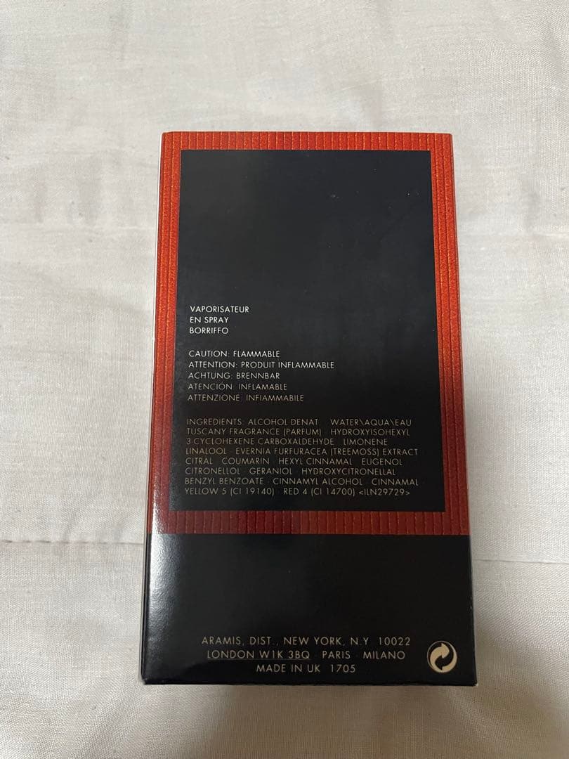 【新品】アラミス　タスカニー ペル ウォモ　オードトワレ　100ml