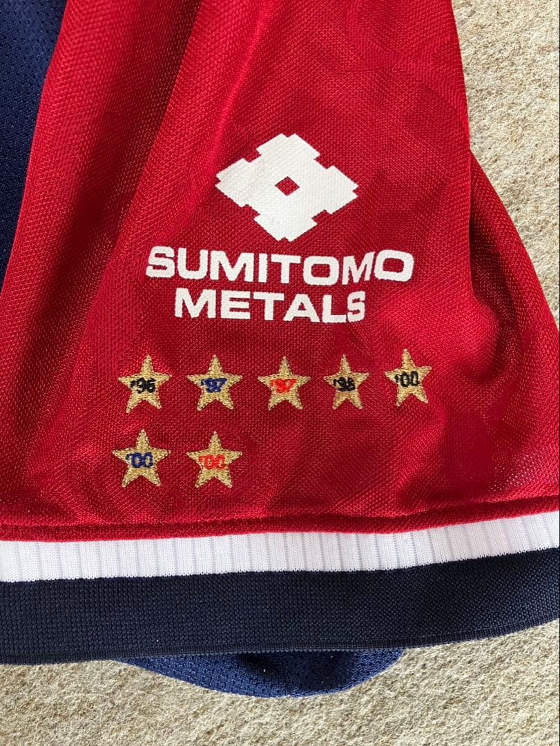 鹿島アントラーズ　小笠原選手予備用ユニホーム