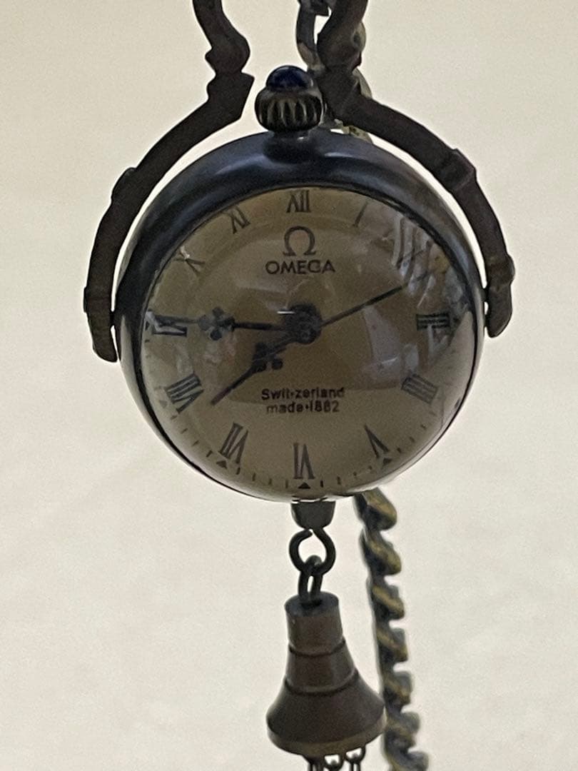 OMEGA オメガ　クリスタルボール懐中時計