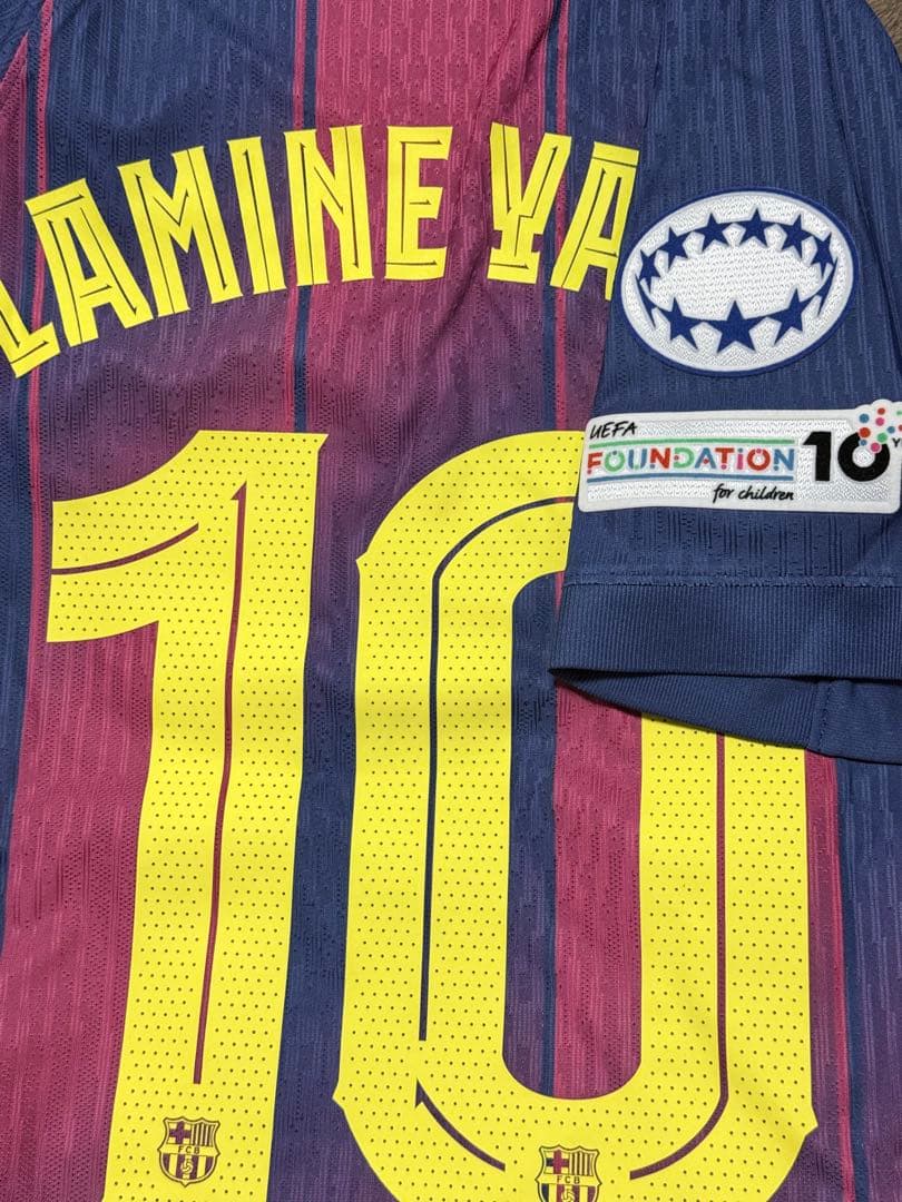 正規品ラミン・ヤマル　25-26オーセンティックユニフォーム