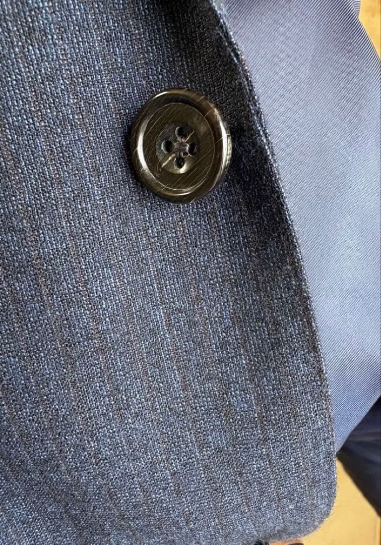 TAKEO KIKUCHI ビジネススーツ セット ネイビー　2