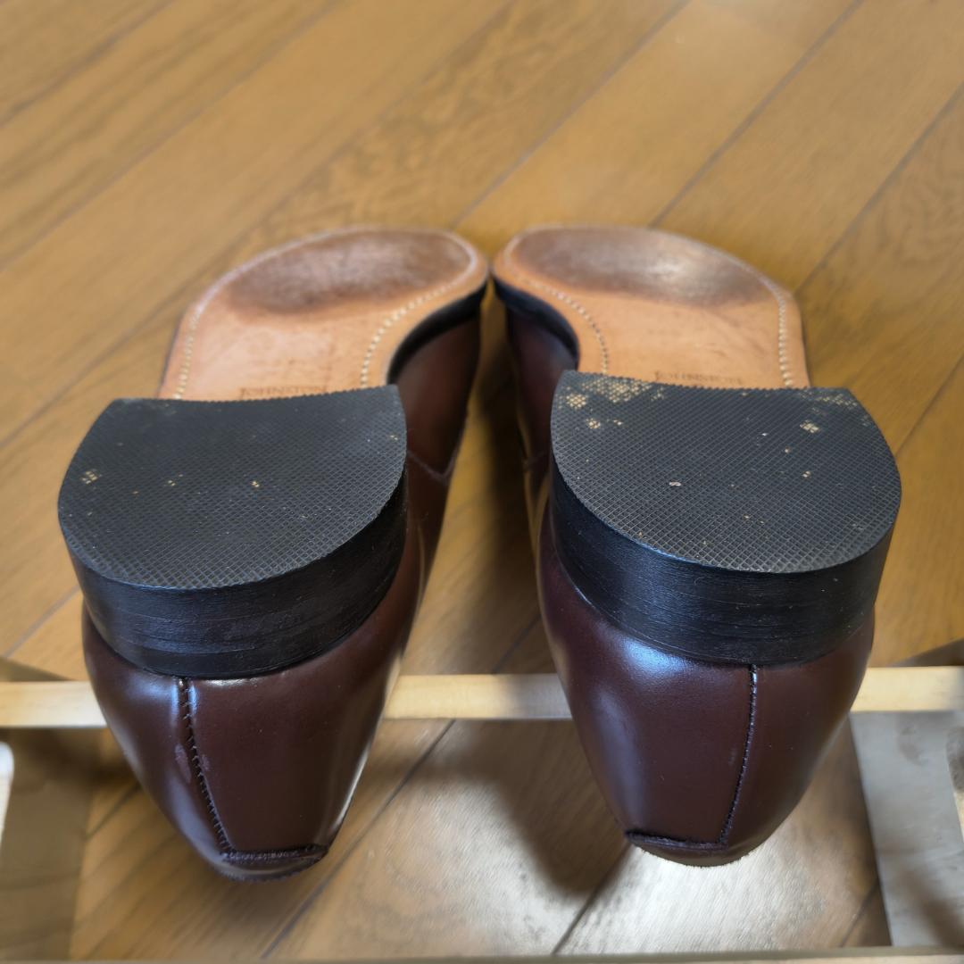 美品リカラー済 キャップトゥ ジョンストン＆マーフィー ブラウン 10　USA製