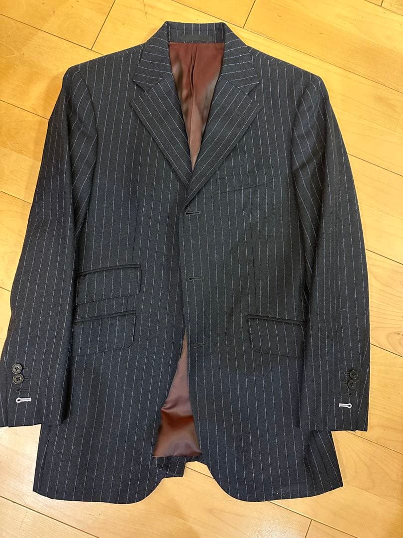 ノ*ン様 Burberry Black Label ストライプジャケット