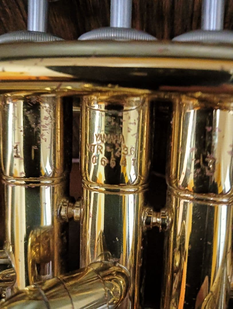 最終値下げYamaha トランペット本体 ゴールド