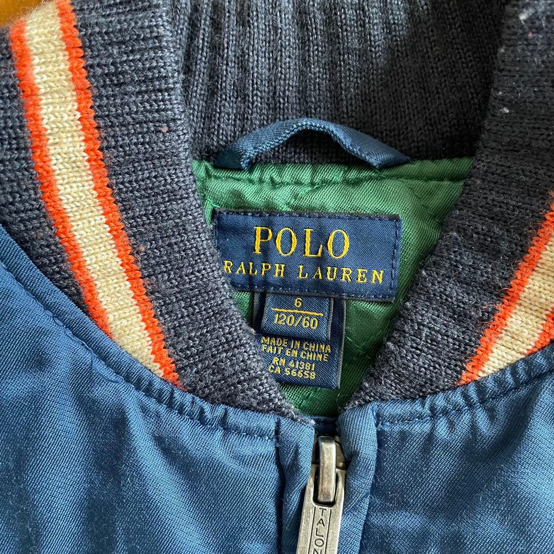 ラルフローレンキッズ120センチ虎刺繍スカジャン