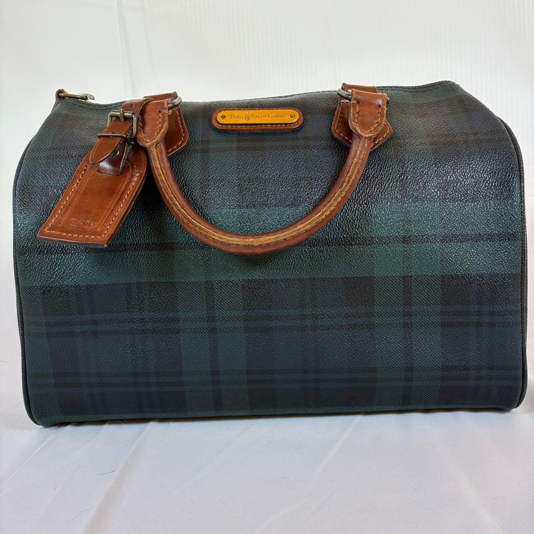 [極美品] POLO Ralph Lauren ミニボストンバッグ