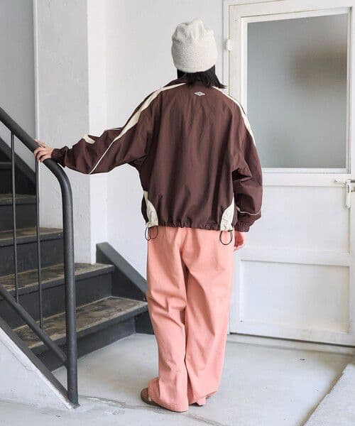 UMBRO × FREAK'S STORE/別注 トラックジャケット ブラウン