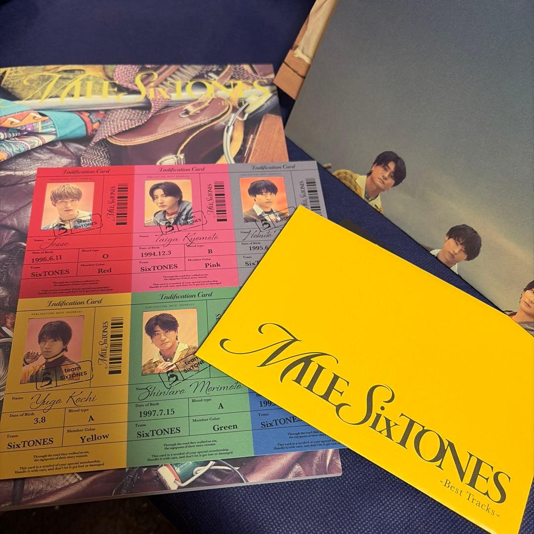 SixTONES MILESixTONES 田中樹　松村北斗　スト　特典付き