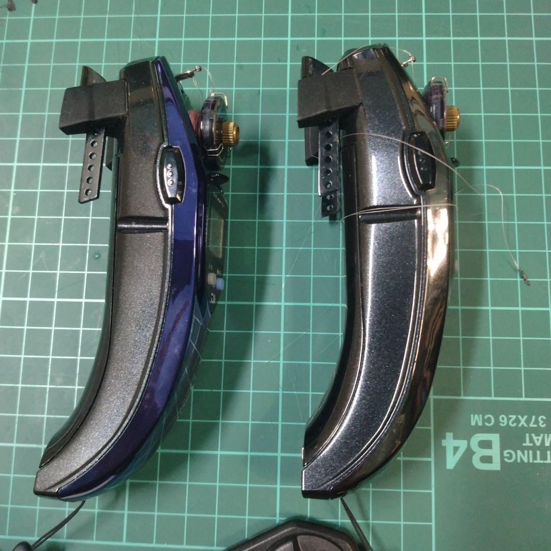 ヤマさんCrystia ワカサギ電動リール 青・黒 2色セットCRTR＋