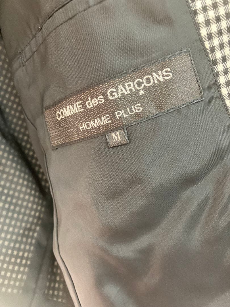 コムデギャルソンオムプリュス格子柄 ショートジャケット