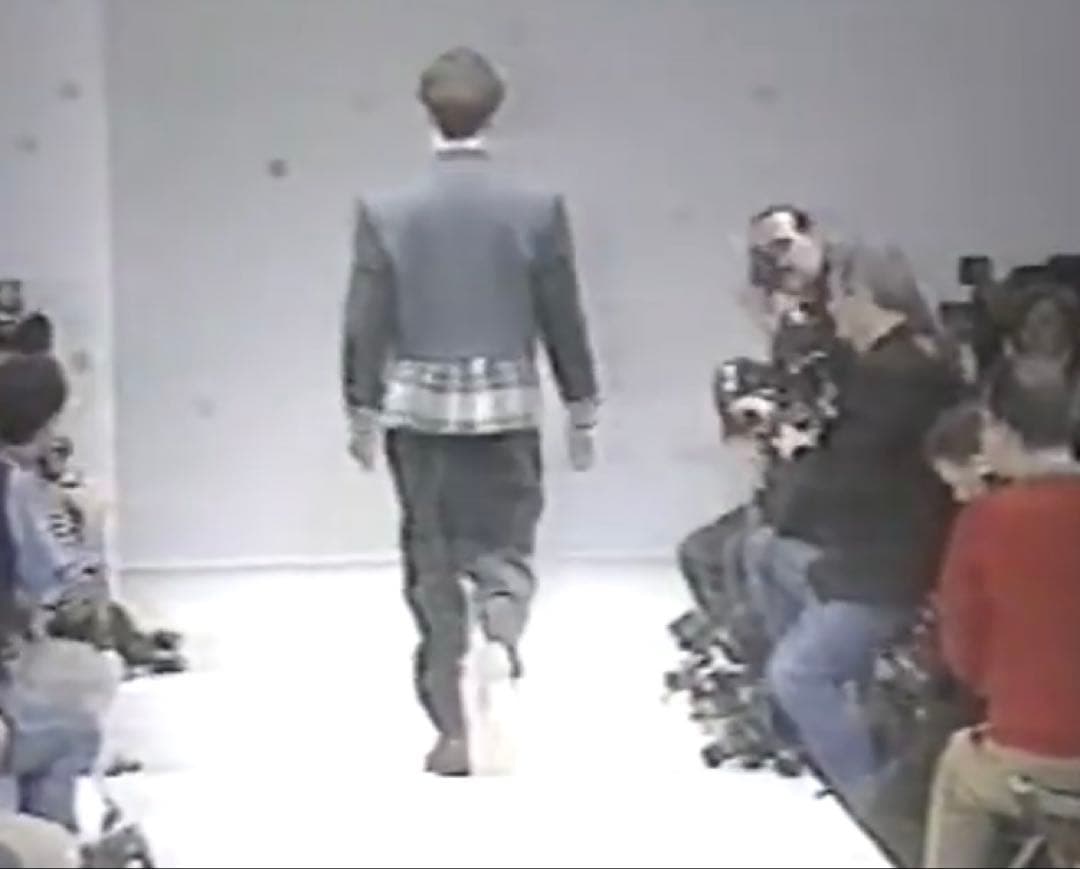 コムデギャルソンオムプリュス格子柄 ショートジャケット