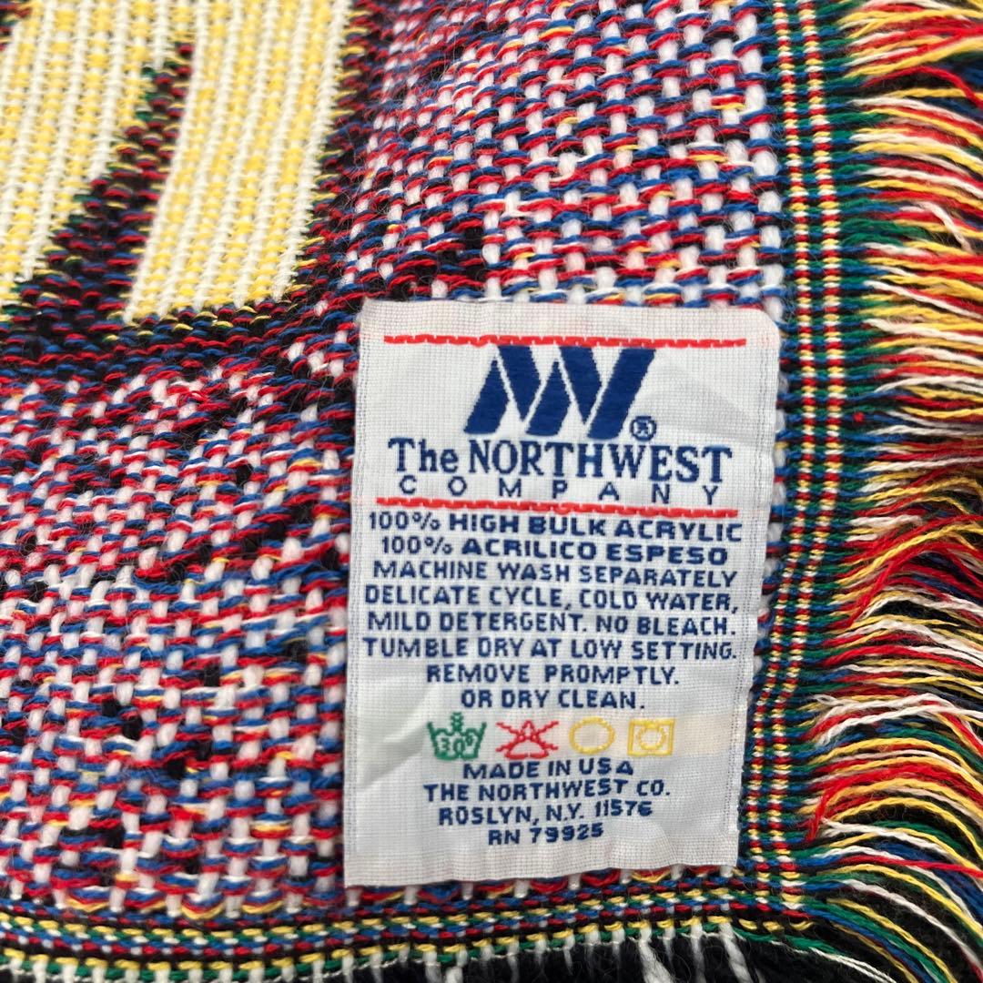 【rug】美品 KANSAS STATE NFL アメフト ラグ　マット