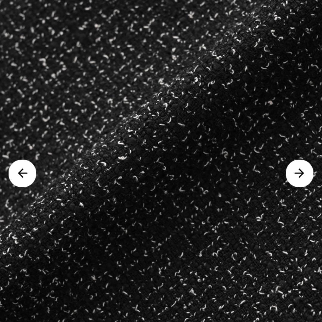 【新品、タグ付き】COHINA サイドベルトツイードオールインワン