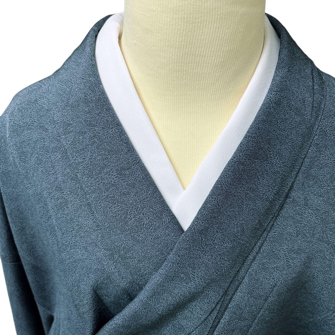 A99愛華 着物 落款入り作家物　細合俊男　江戸小紋袷着物　身丈166cm