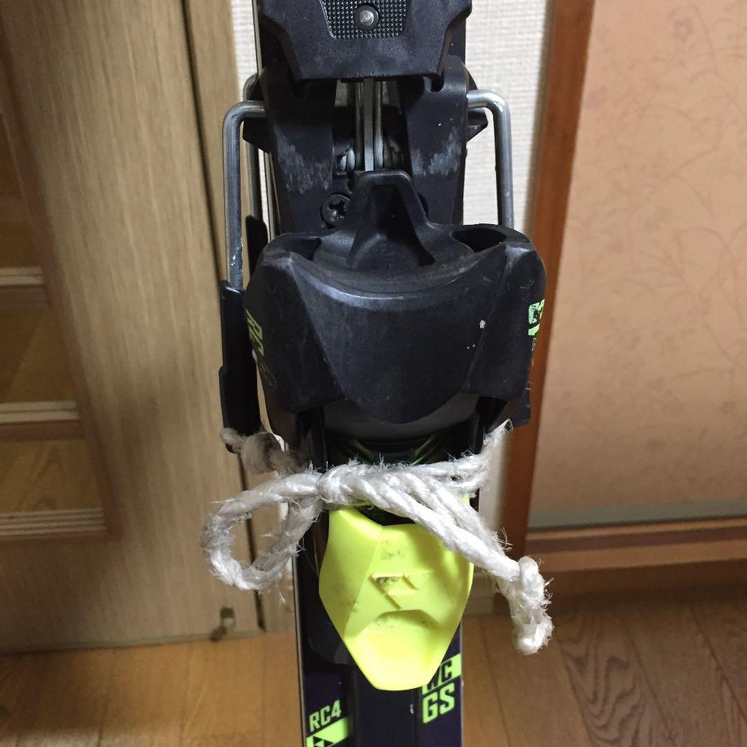 フィッシャー FISCHER 183cm R23 ブーツ285mmで使用