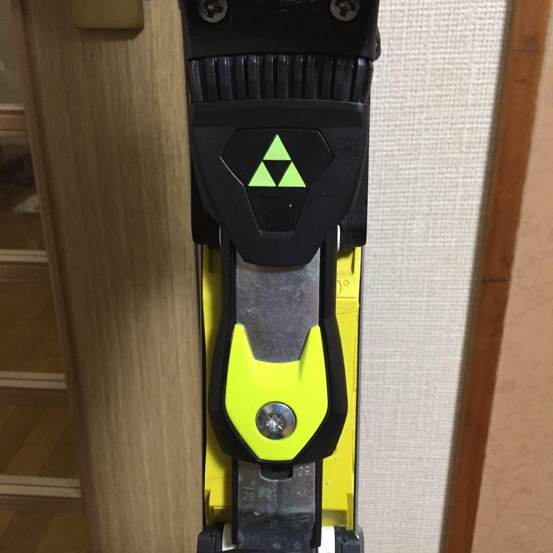 フィッシャー FISCHER 183cm R23 ブーツ285mmで使用