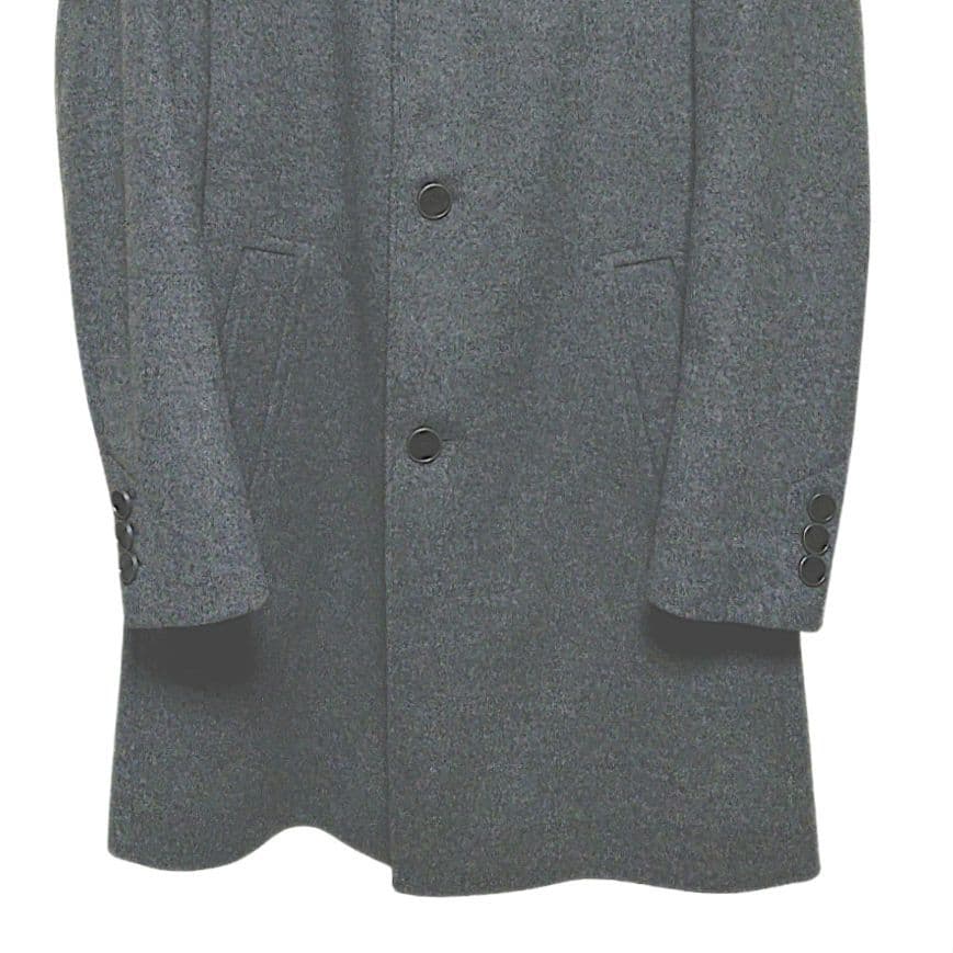 HUGO BOSS ヒューゴボス カシミヤ・ウール混ステンカラーコート