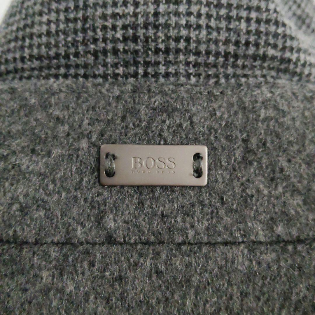 HUGO BOSS ヒューゴボス カシミヤ・ウール混ステンカラーコート